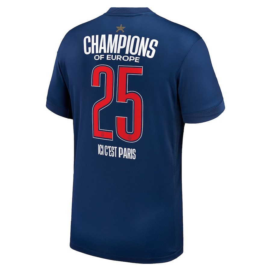 Special Edition PSG Home Stadium Shirt 2024-25 -Champions of Europe 2025 - Image 3
