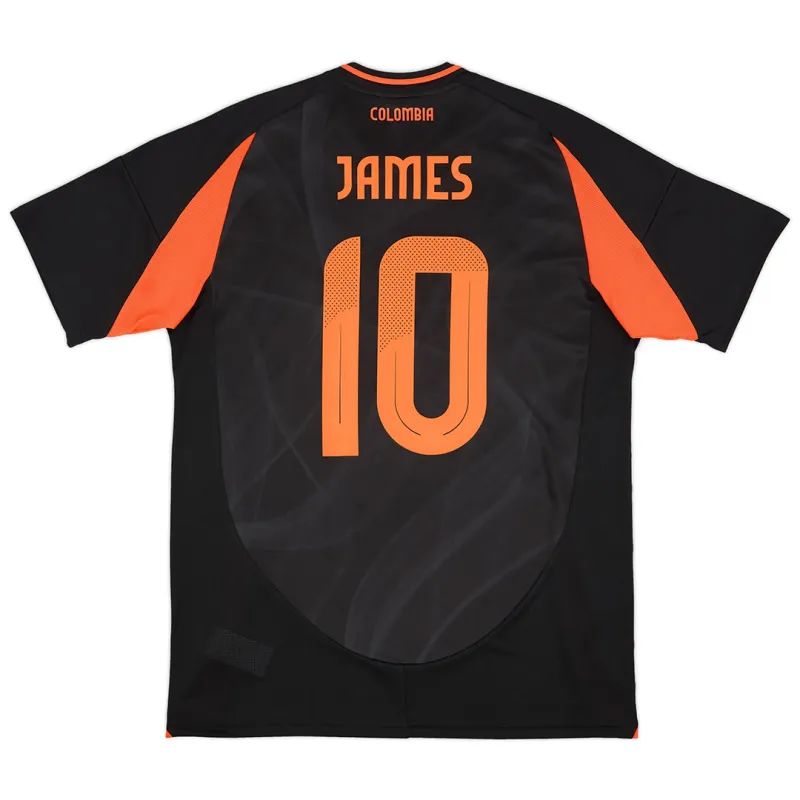Colombia Nation Away James #10 L.D¨ªaz #7 Football Jersey Copa America 2024