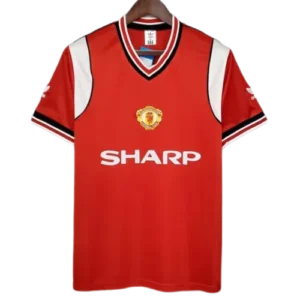 1985 Manchester United Retro Jersey Home