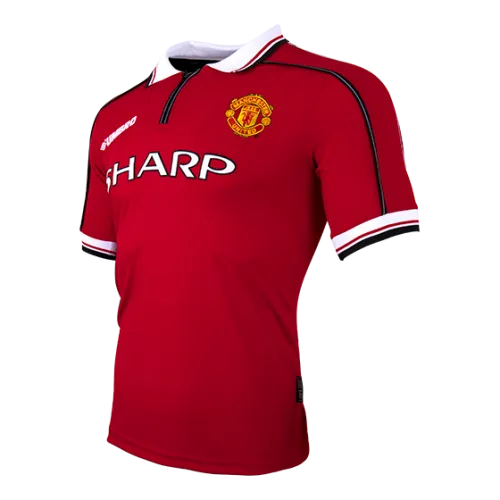 1999/00 Manchester United Retro Jersey Home - Image 3