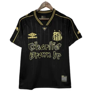 Santos FC commemorative jersey Charlie Bronw Jr Shirt 24-25