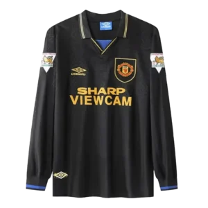 1993/95 Manchester United Retro Long Sleeve Away Jersey