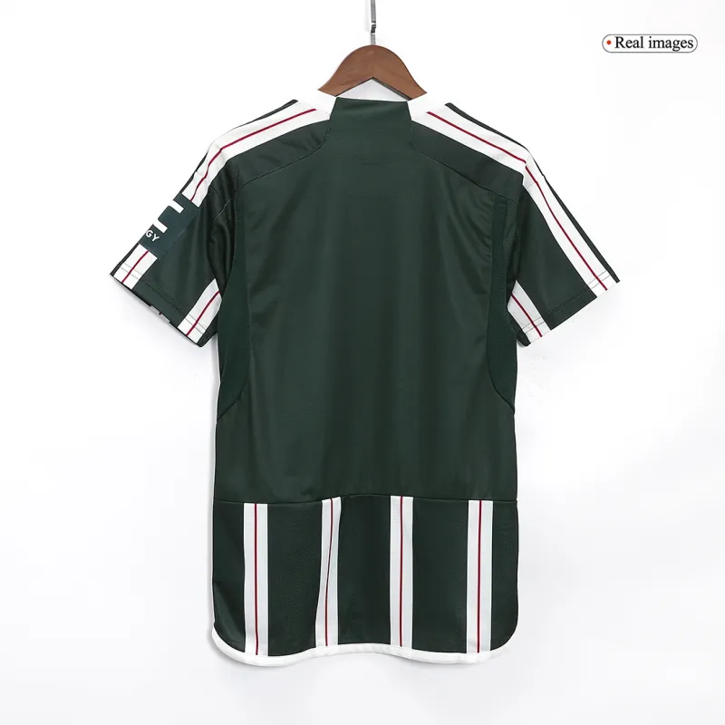 23-24 Manchester United Away Whole Kit Jersey+Shorts+Socks - Image 5