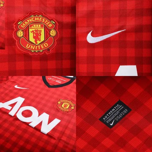 12-13 Manchester United ROONEY #10 Retro Jersey Home - Image 3