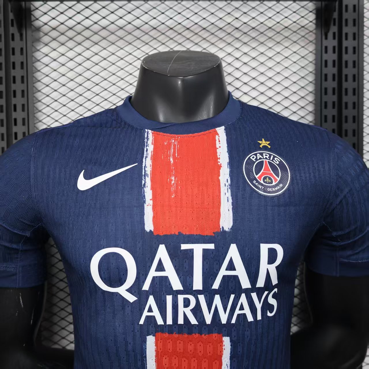 Champions of Europe Soccer Jersey PSG Home Shirt Player Version 2024-25 - Image 3