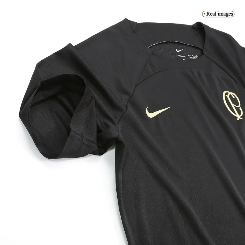 Corinthians Pre-Match 2023/24 Jersey Black Replica - Image 6