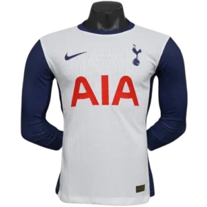 24-25 Tottenham Hotspur Home Long Sleeve Player Version