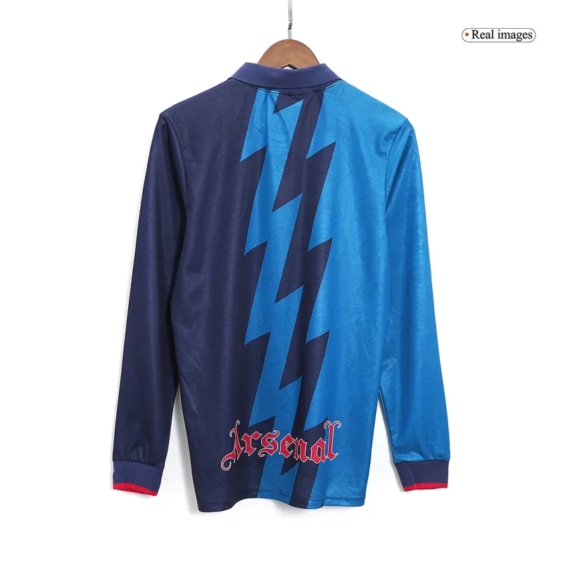95-96 Arsenal Retro Away Long Sleeve Jersey - Image 8