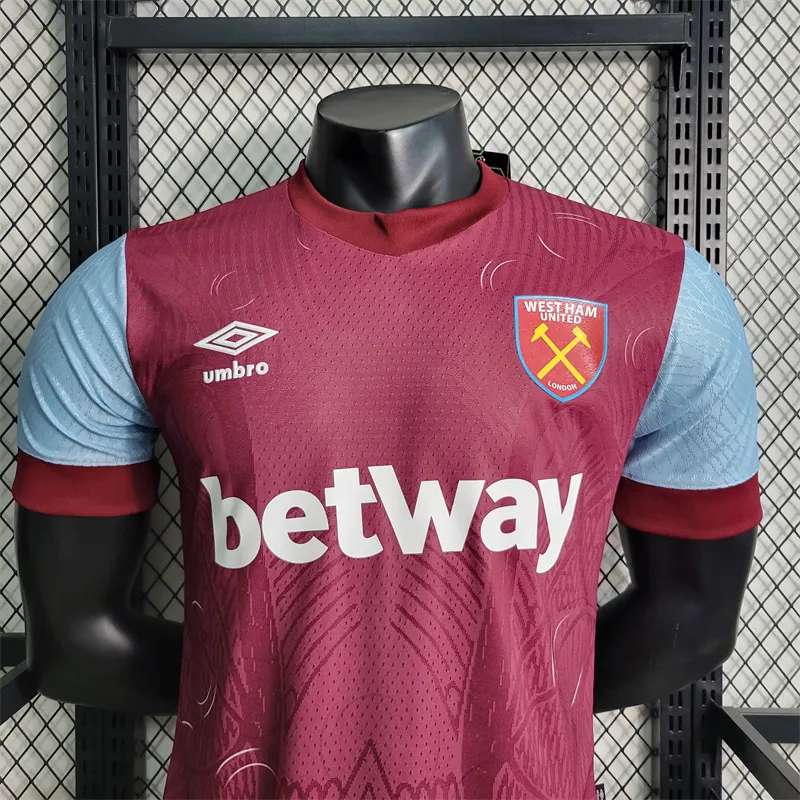 West Ham United 2023/24 Home Jersey Player Version - Image 3