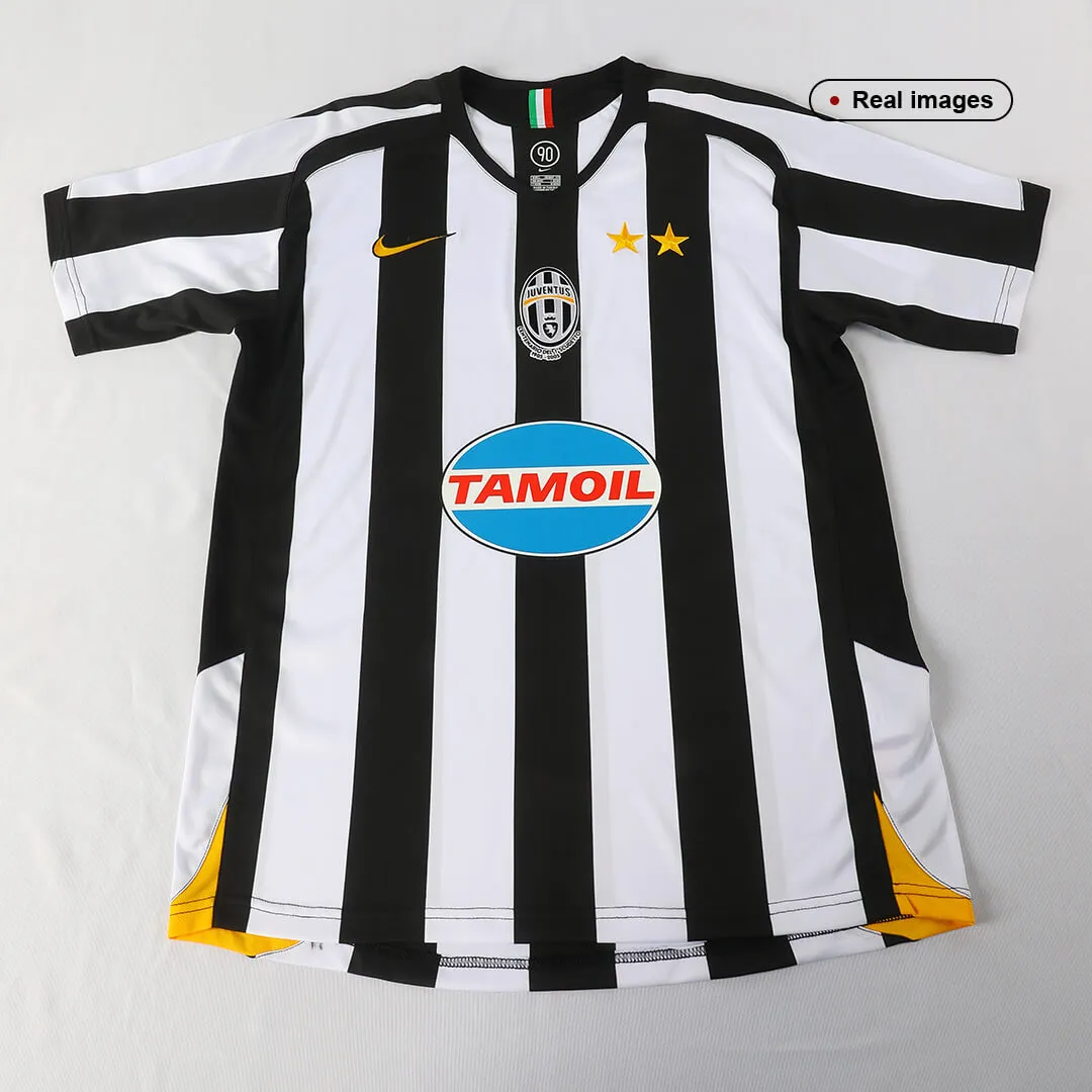 2005-06 Juventus Retro Jersey Home