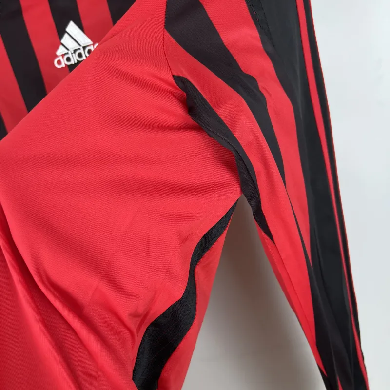 AC Milan Retro Jersey Home Long Sleeve 2007/08 - Image 6
