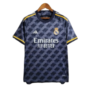 23-24 Away black blue white yellow Soccer Jersey