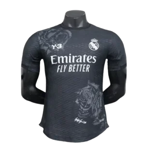 23-24 Y-3 Fourth Jersey Black Player Version