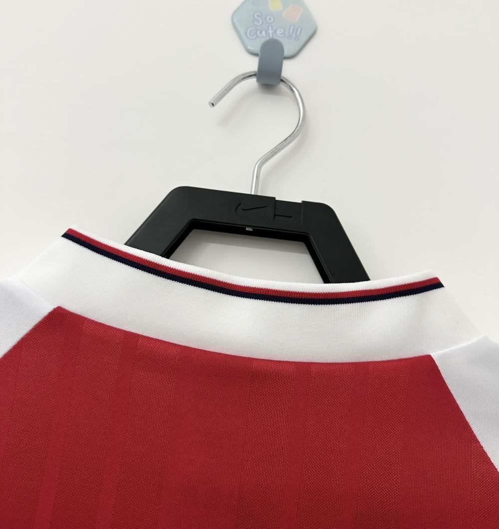 Arsenal Retro Long Sleeve Home Football Shirt 1992/1993 - Image 4