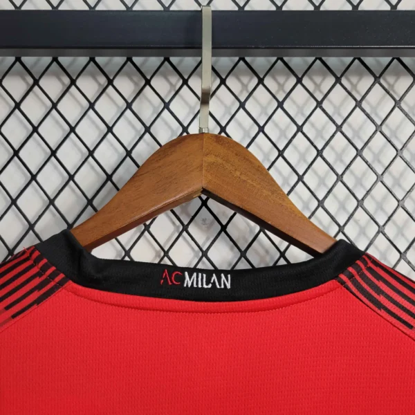 23-24 AC Milan Home Long Sleeve Jersey - Image 10