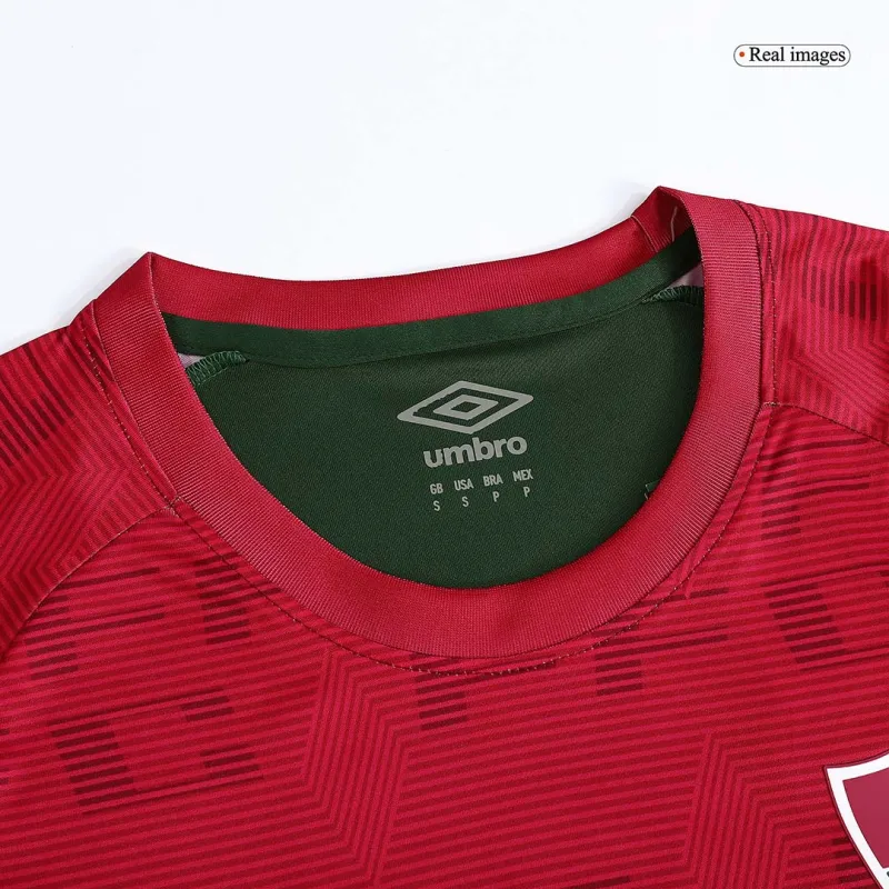 Fluminense FC 2023/24 Pre-Match Jersey Red&Green Replica - Image 9