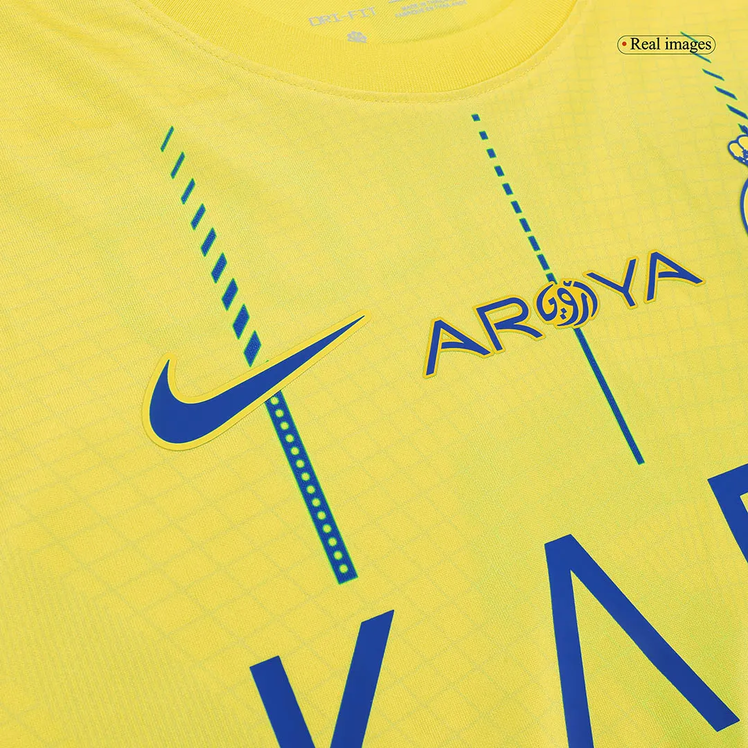 2023/24 RONALDO #7 Al Nassr Home Jersey - Image 6