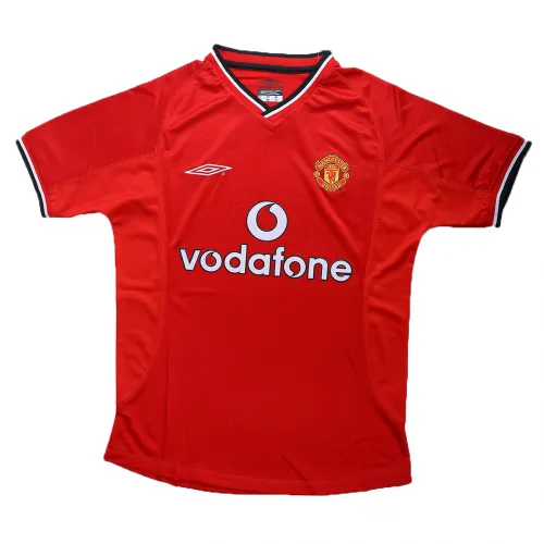 2000/02 Manchester United v.NISTELROOY #10 Retro Jersey Home - Image 2