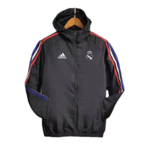 24-25  Windbreaker Black Football Shirt