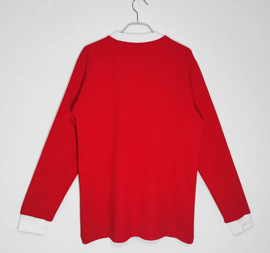 1963 Manchester United FA Cup Final Retro Long-Sleeve Jersey 1 - Image 2