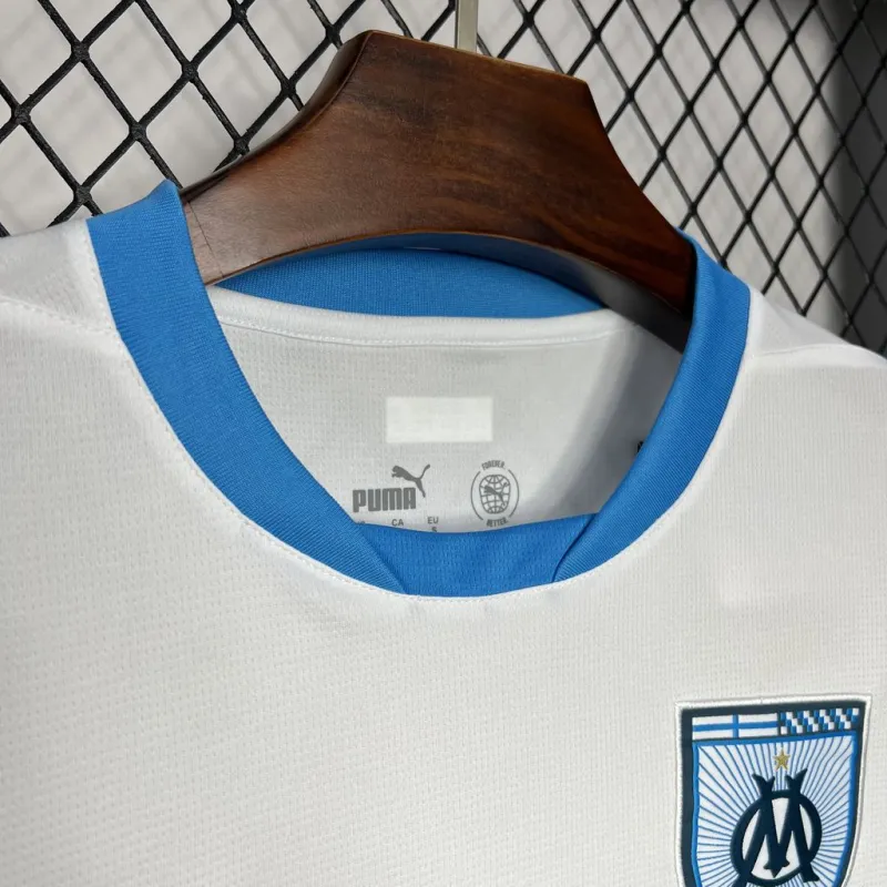 24-25 Marseilles Home Soccer Jersey - Image 3