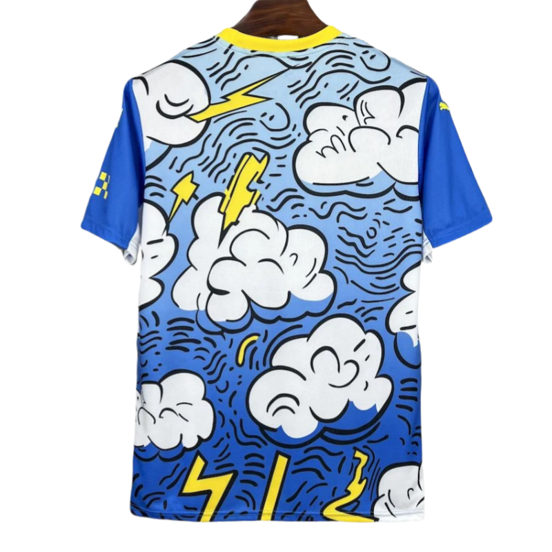 Manchester City Blue and White Concept Version Football Jersey 2025/2026 - Image 2