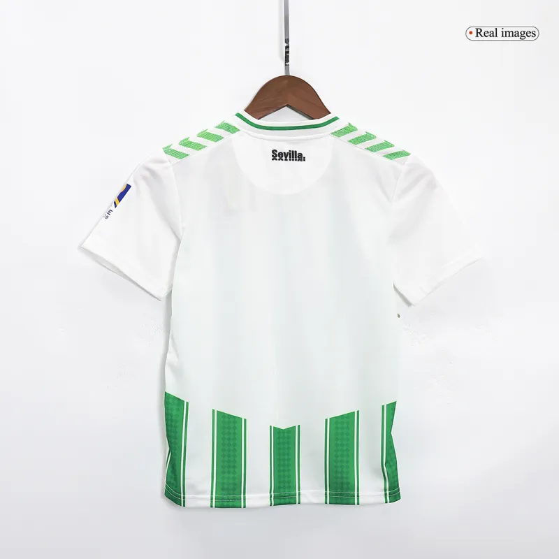 Kids Real Betis 2023/24 Home Kit Jersey+Short - Image 4