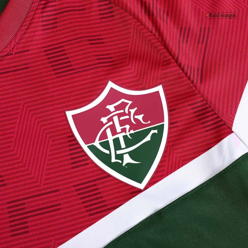Fluminense FC 2023/24 Pre-Match Jersey Red&Green Replica - Image 6