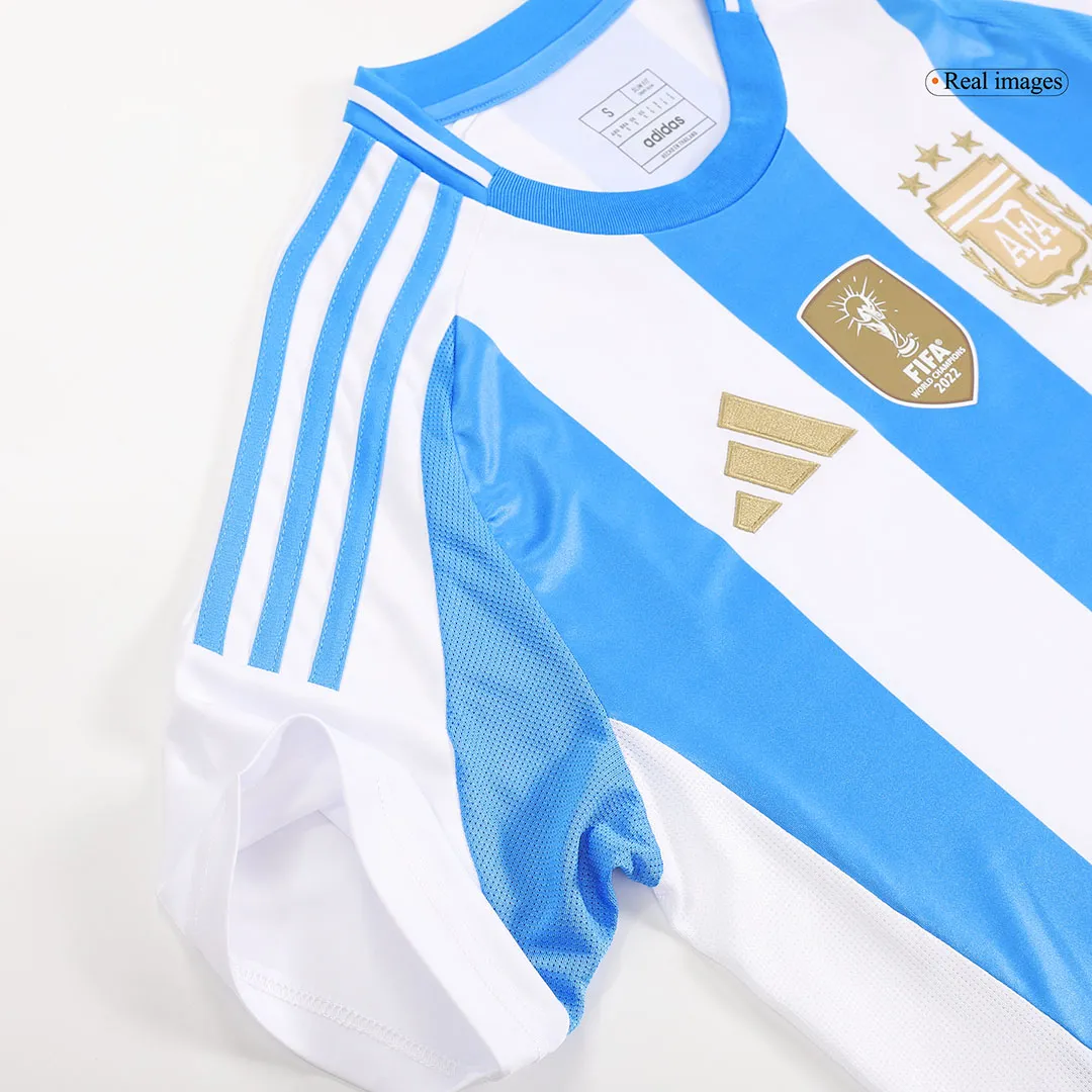 2024 Argentina Home Jersey Messi #10 Di Maria #11 J.¨¢lvarez #9 Copa America - Image 5