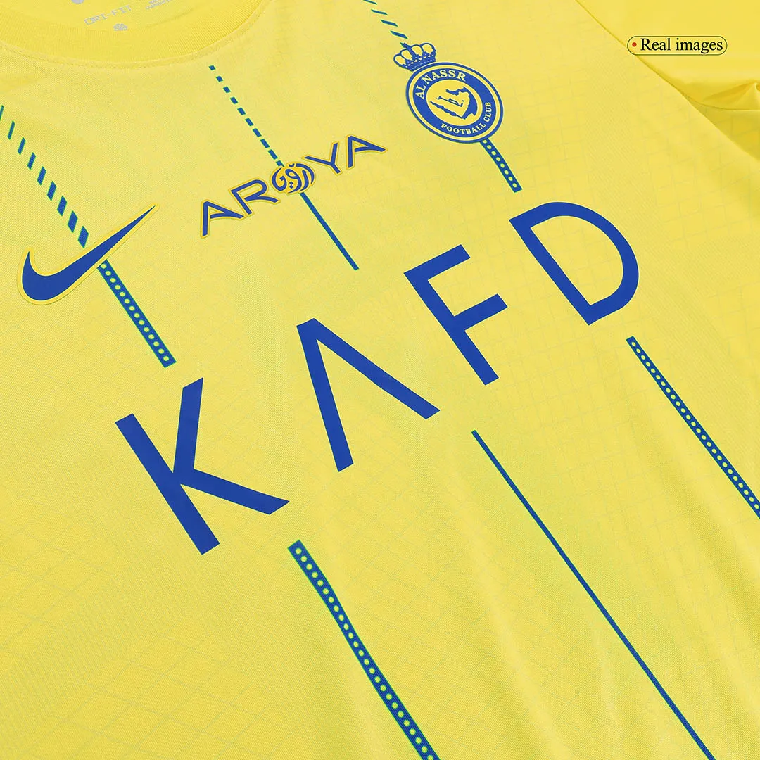2023/24 RONALDO #7 Al Nassr Home Jersey - Image 8