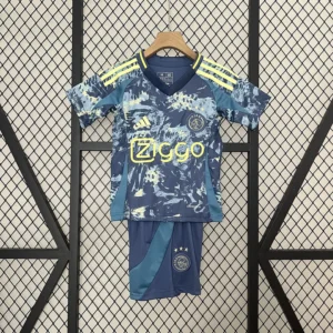 24-25 Ajax Away Kids Kit Jersey+Shorts