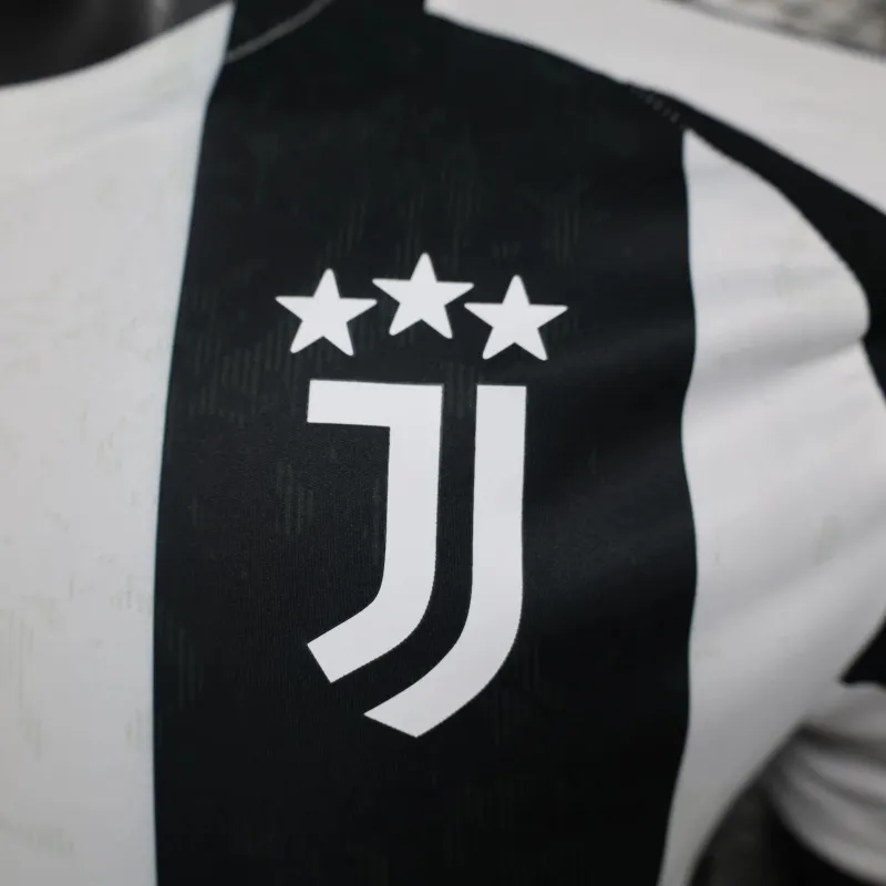 24-25 Juventus Home Soccer Jersey Player Version - Image 5