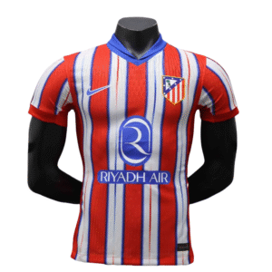 24-25 Atletico Madrid Home Soccer Jersey Player Edition