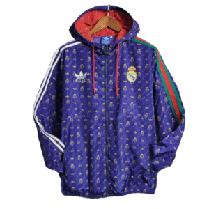 23-24 GUCCI joint Windbreaker Blue Football Shirt