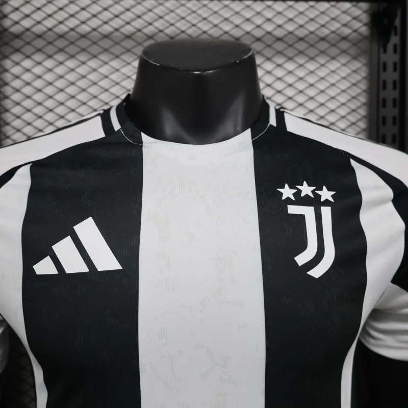 24-25 Juventus Home Soccer Jersey Player Version - Image 3