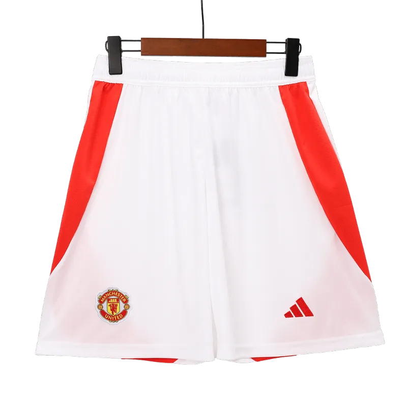 24-25 Manchester United Home Full Kit(Jersey+Shorts+Socks) - Image 5