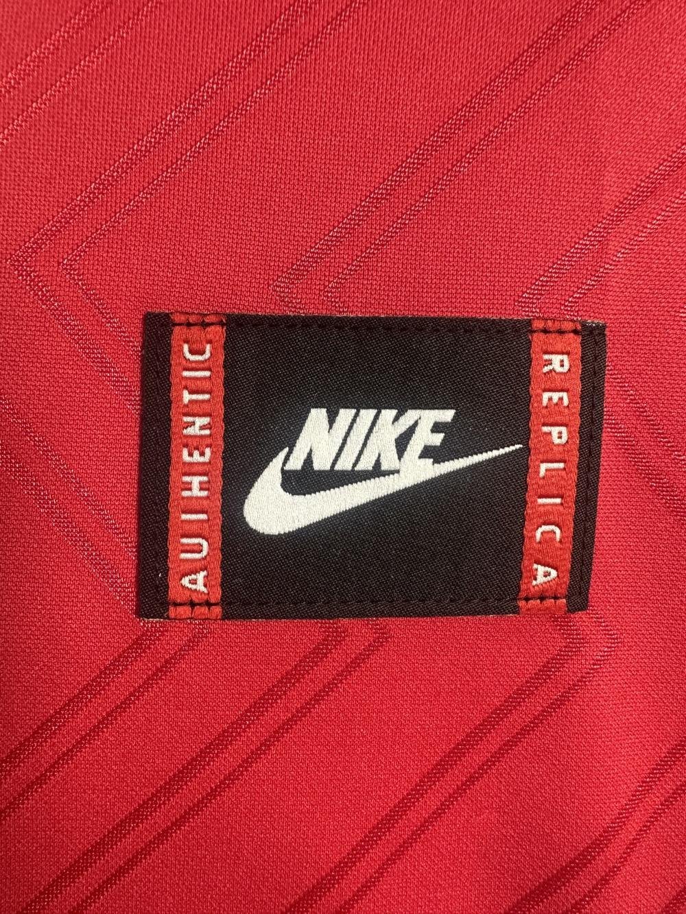 Arsenal Retro Long Sleeve Home Football Shirt 1996-1997 - Image 6