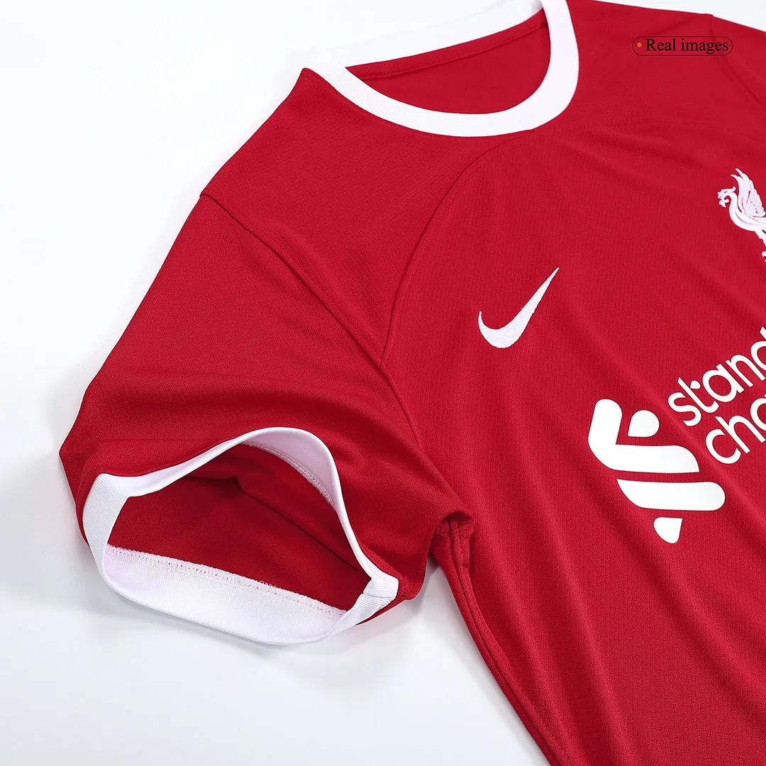 23-24 Liverpool Home Whole Kit(Jersey+Shorts+Socks) - Image 6