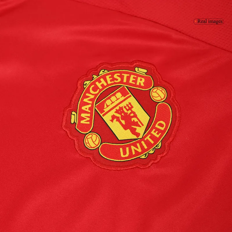24-25 Manchester United Home Full Kit(Jersey+Shorts+Socks) - Image 9
