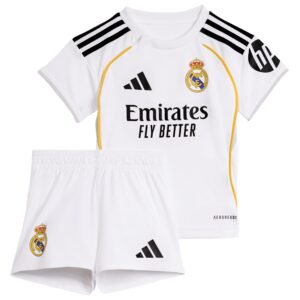 Kids home football jersey+shorts 25-26 kit