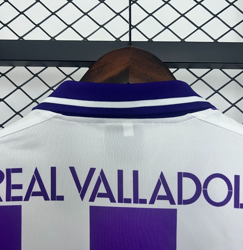 95/96 Real Valladolid Home Jersey Retro Version - Image 5