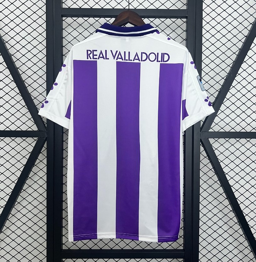 95/96 Real Valladolid Home Jersey Retro Version - Image 3