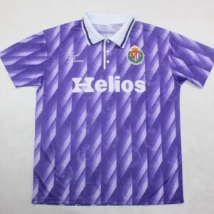 91/92 Real Valladolid Home Jersey Retro Version