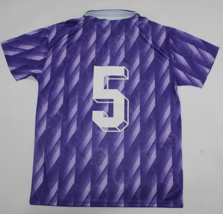 91/92 Real Valladolid Home Jersey Retro Version - Image 3