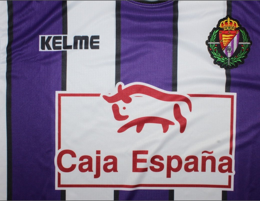 99/00 Real Valladolid Home Jersey Retro Version - Image 5