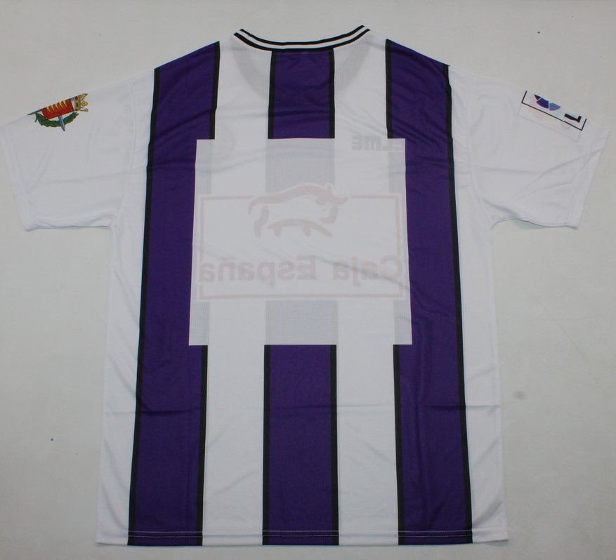 99/00 Real Valladolid Home Jersey Retro Version - Image 3