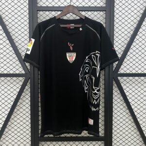 05/08 Athletic Bilbao Black Jersey Retro version