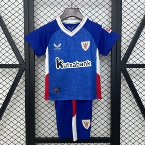 24/25 Kids Athletic Bilbao Away Jersey Fan version