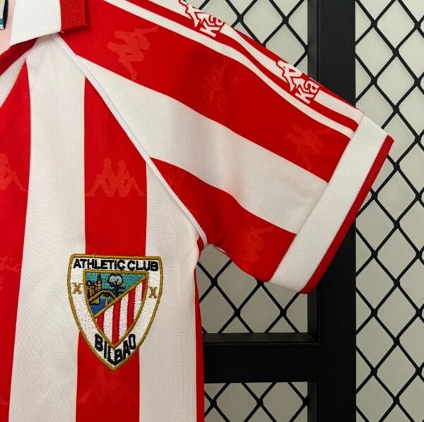 95/97 Kids Athletic Club de Bilbao Home Retro Jersey - Image 8