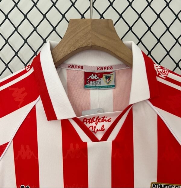95/97 Kids Athletic Club de Bilbao Home Retro Jersey - Image 4